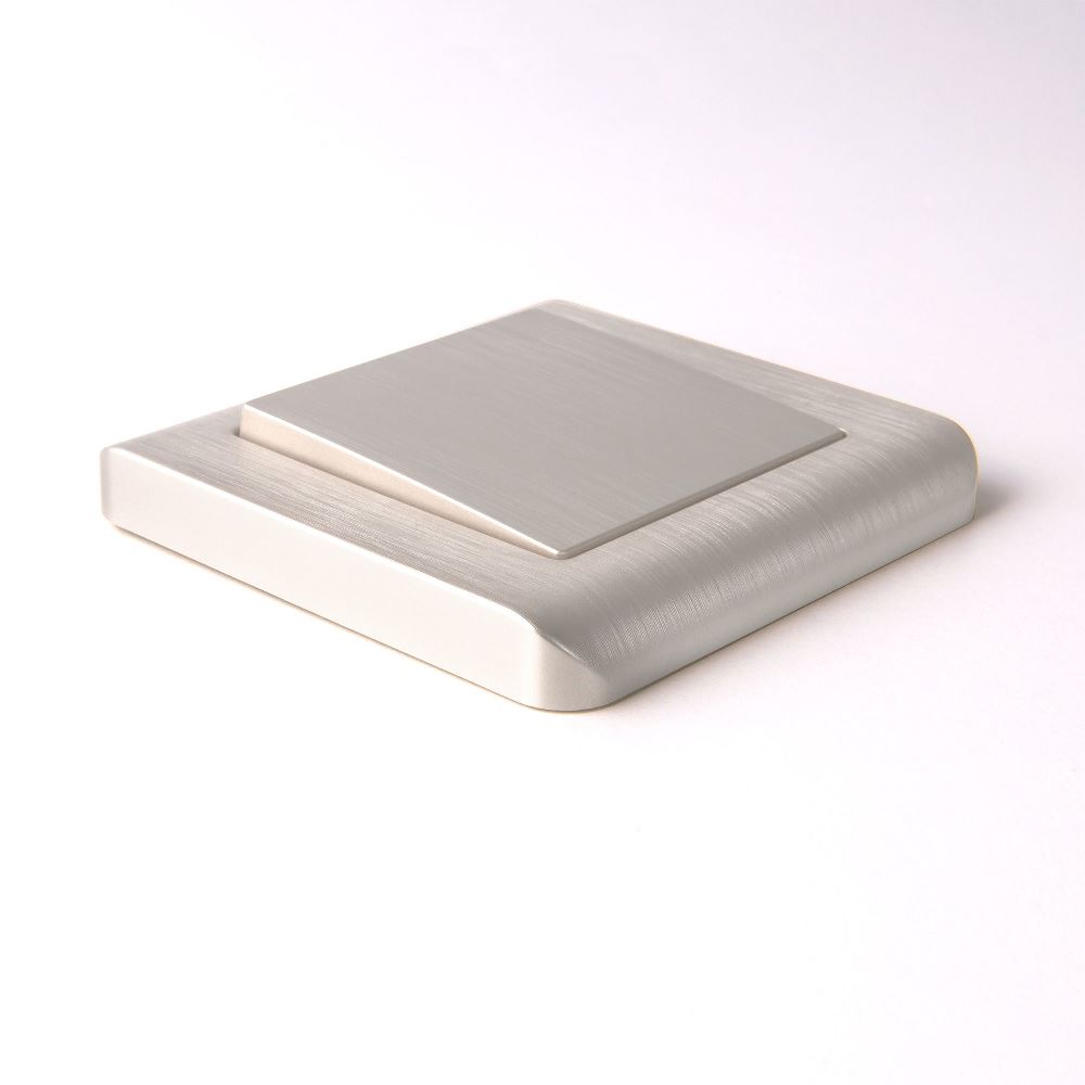 Рамка из поликарбоната Werkel Stream на 1 пост Перламутровый W0012113 — изображение 3