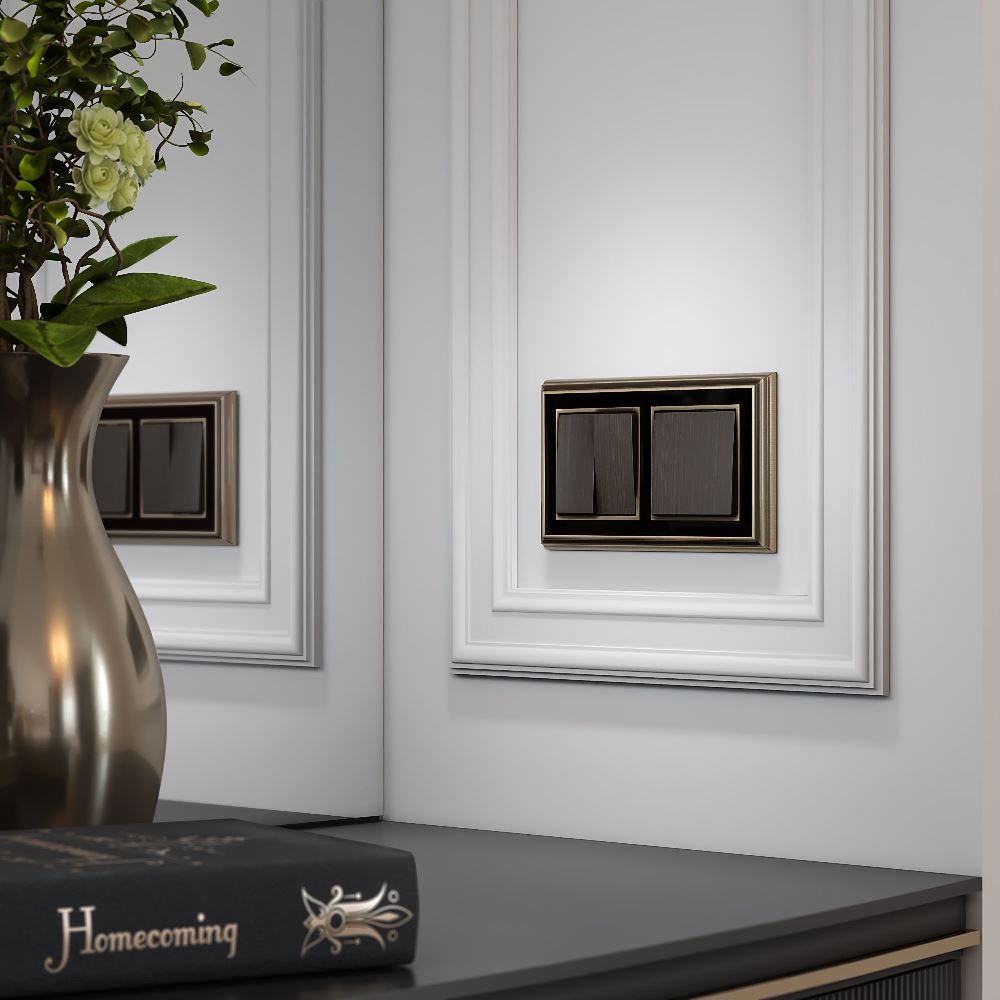 Клавиша для выключателя одноклавишного Werkel Бронза W1119012 — изображение 2