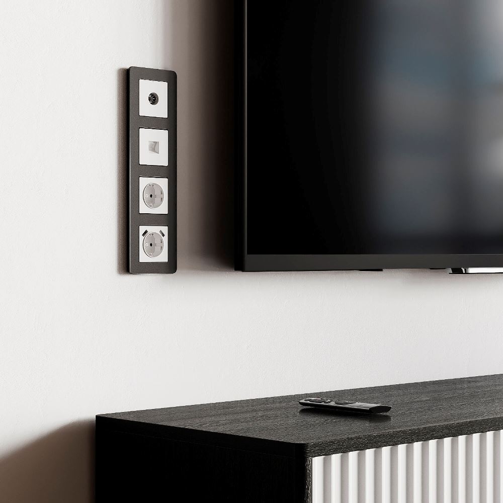 Розетка встраиваемая Ethernet Werkel RJ-45 Белый матовый W1181061 — изображение 2