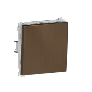 Выключатель одноклавишный встраиваемый Donel R98 Metal Латунь DA10100-DA296ME