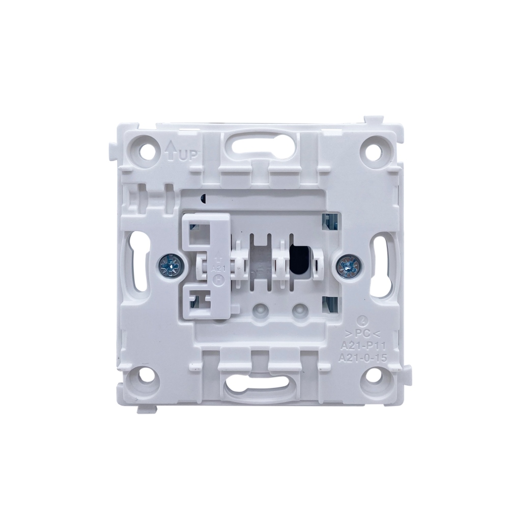 Выключатель одноклавишный встраиваемый проходной Donel R98 Metal Никель DA10600-DA296NB — изображение 5