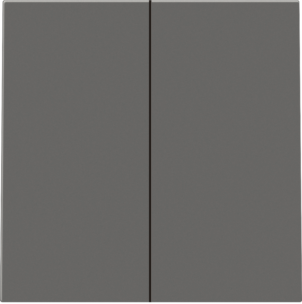 Выключатель двухклавишный встраиваемый проходной Donel R98 Шоколад матовый DA10800-DA29542 — изображение 2