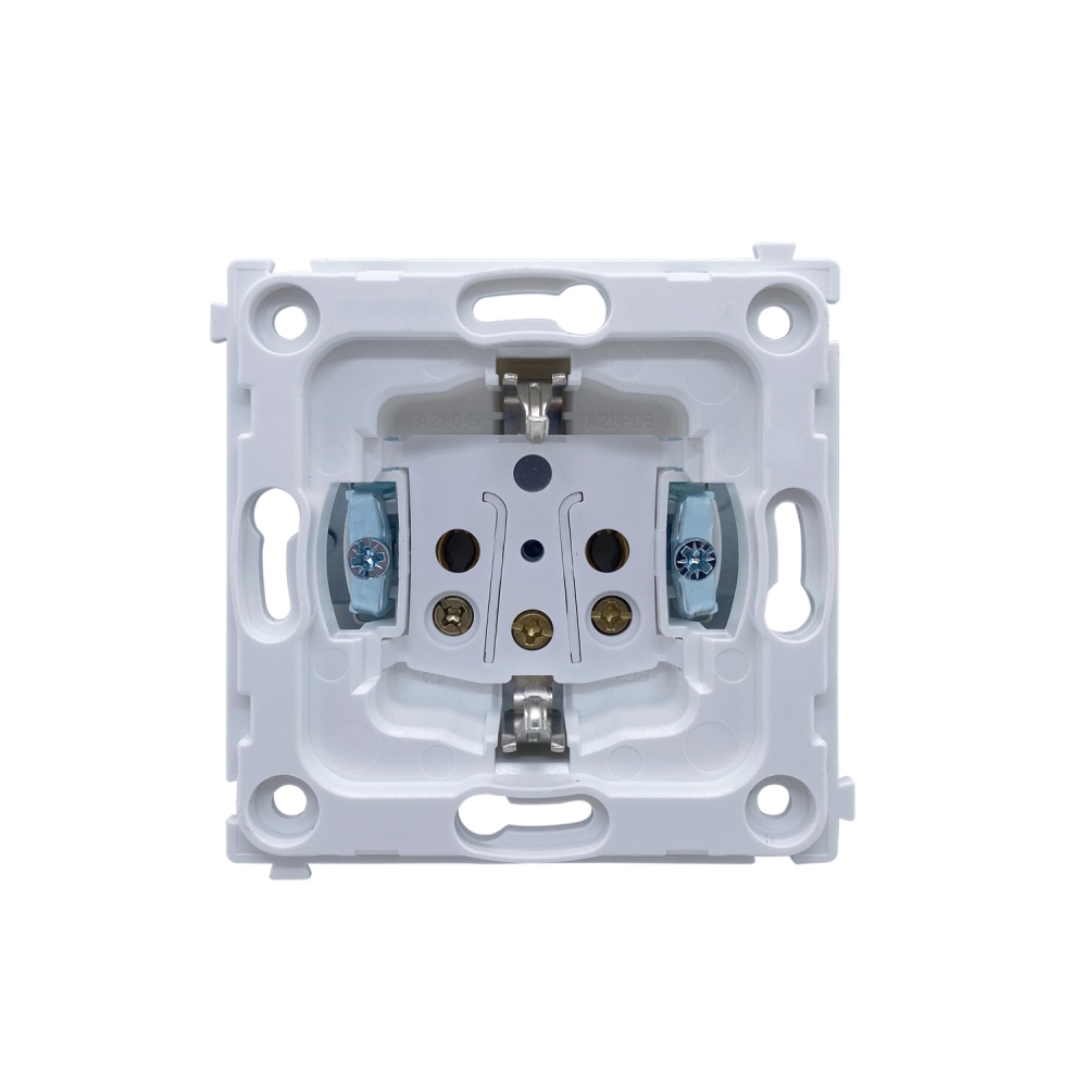 Розетка встраиваемая Donel R98 Schuko с крышкой и заземлением на винтах Черный матовый DA18800-DA52028 — изображение 6