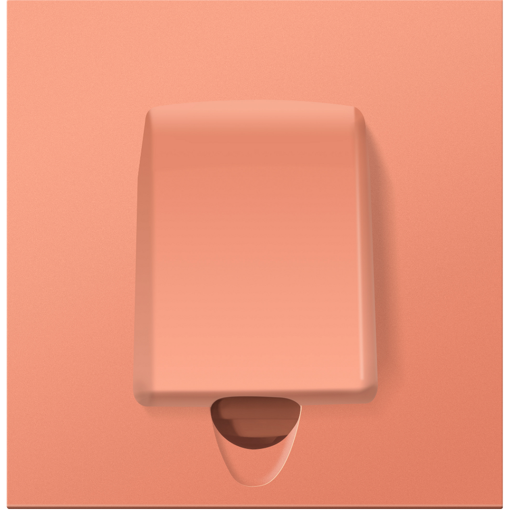 Вывод кабеля Donel R98 Коралл матовый DA87145