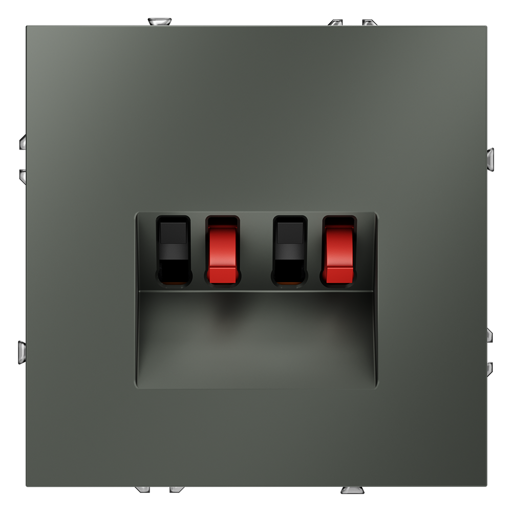 Акустическая розетка встраиваемая Voltum S70 Титан VLS060306