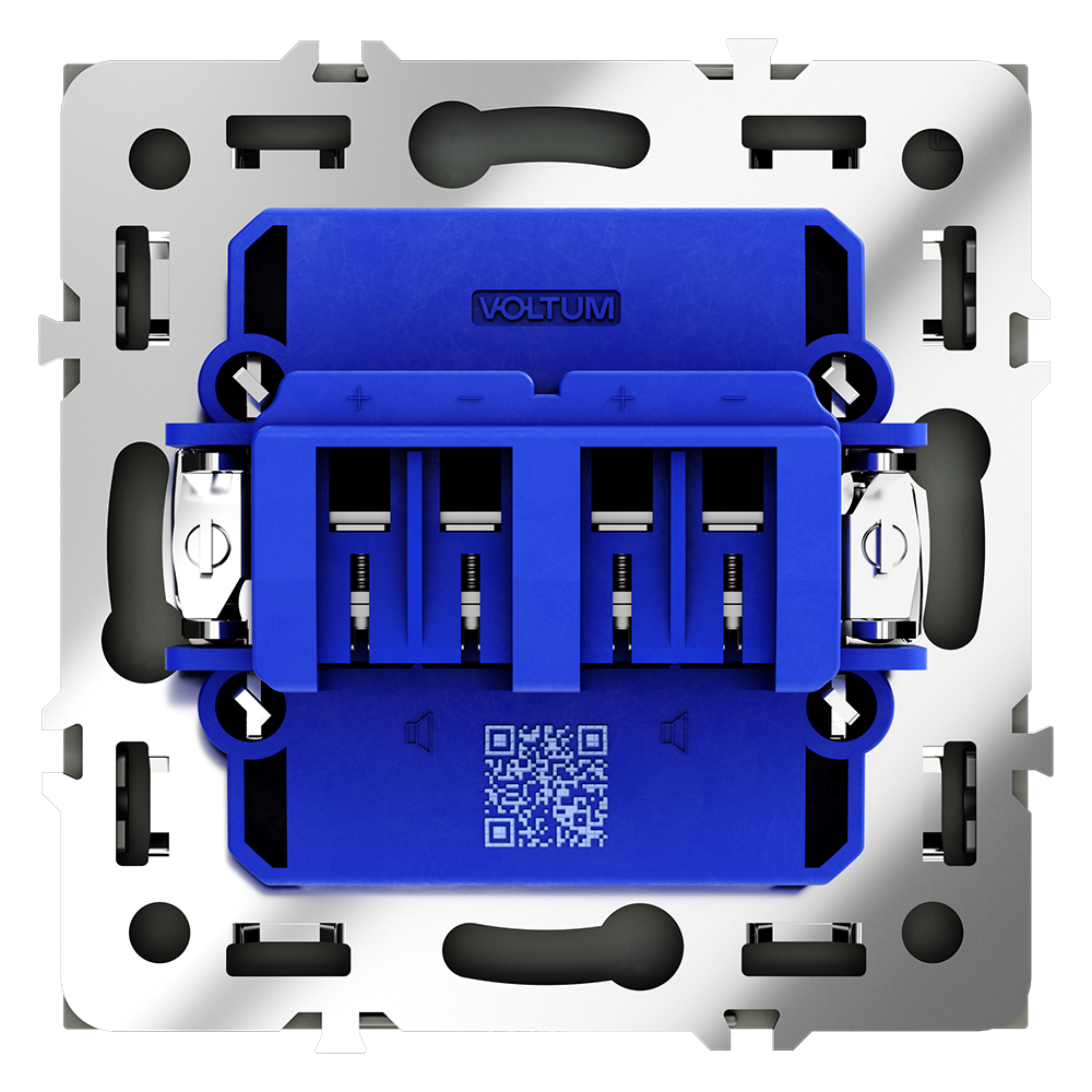 Акустическая розетка встраиваемая Voltum S70 Титан VLS060306 — изображение 3