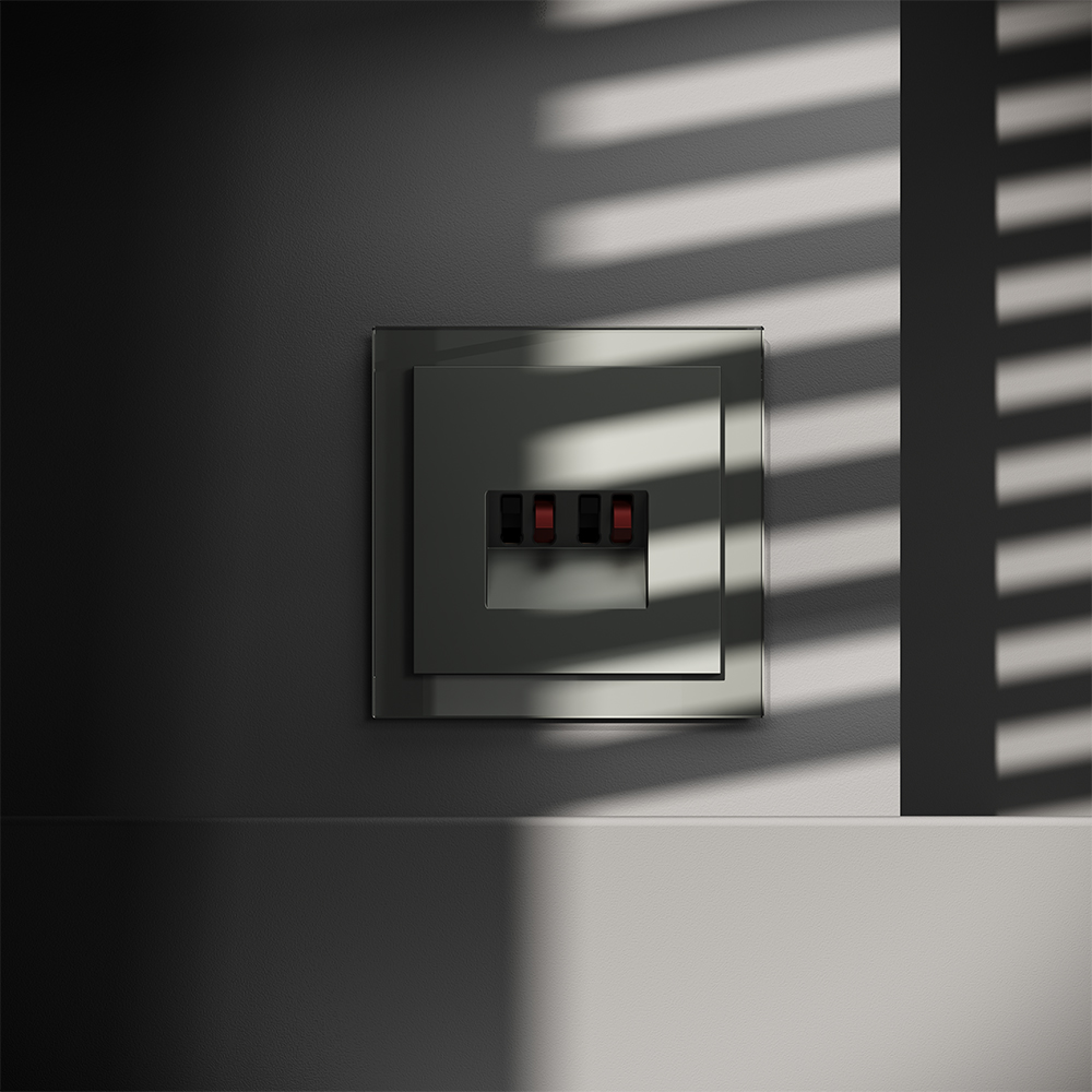 Акустическая розетка встраиваемая Voltum S70 Титан VLS060306 — изображение 4