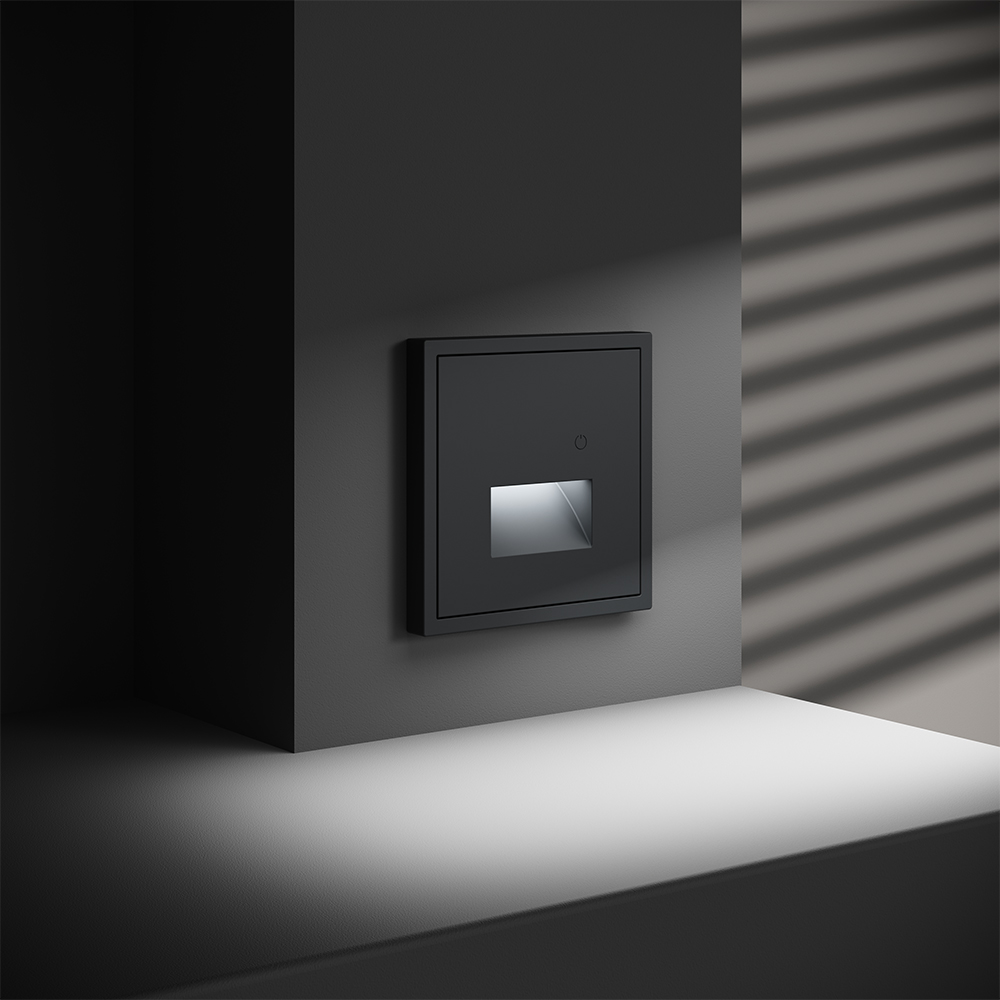 LED подсветка встраиваемая Voltum S70 с датчиком Графит VLS070707 — изображение 4