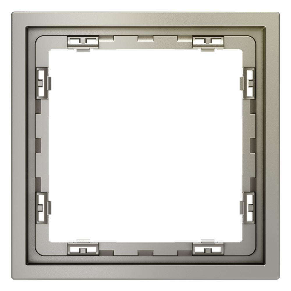 Рамка пластиковая Voltum S70 на 1 пост Шелк глянцевый VLS100104