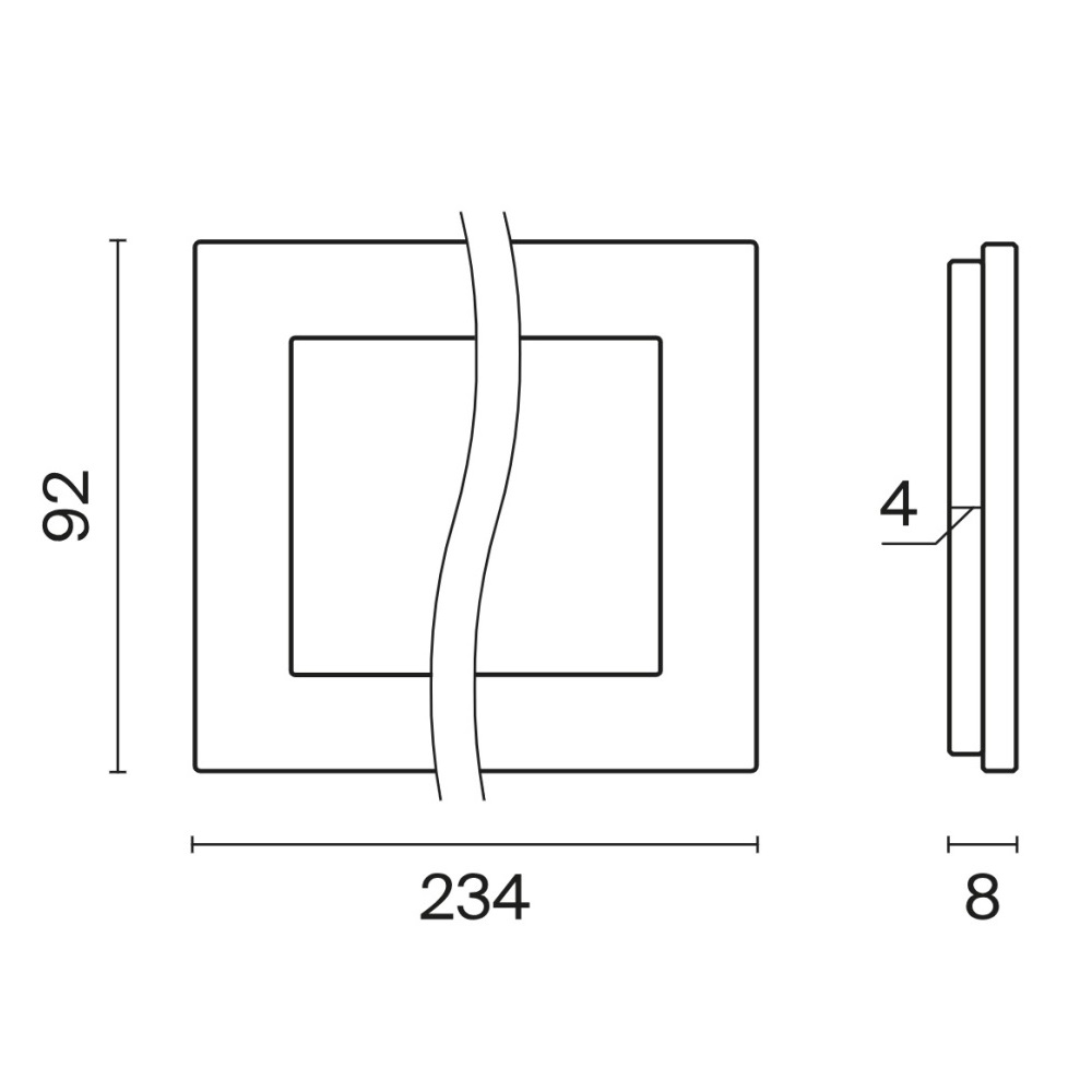 Рамка стеклянная Voltum S70 на 3 поста Белый глянцевый VLS110301 — изображение 5
