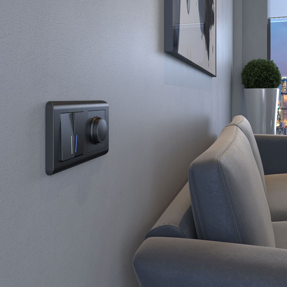 Диммер Werkel Графит рифленый W1142004 — изображение 2