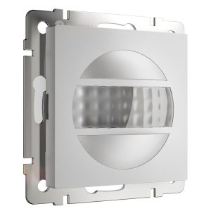 Датчик движения встраиваемый Werkel двухпроводный Серебряный матовый W1155105