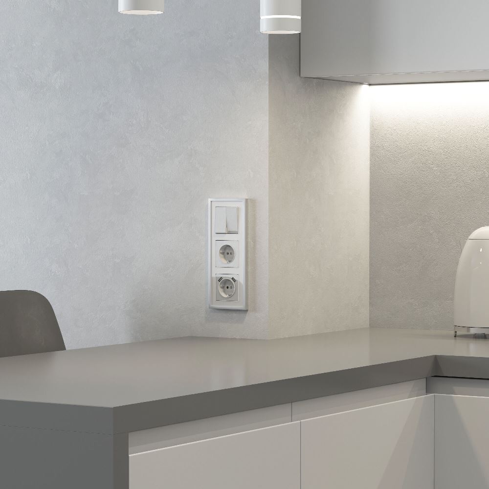 Накладка для розетки Werkel USB Белый W1179541 — изображение 3